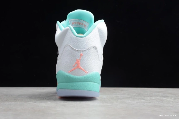 Cheap 5 Air GS 440892-100 Jordan Aqua Light 0521